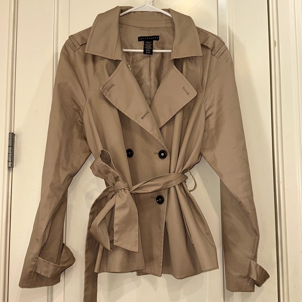 APOSTROPHE, SHORT TRENCH, size XL